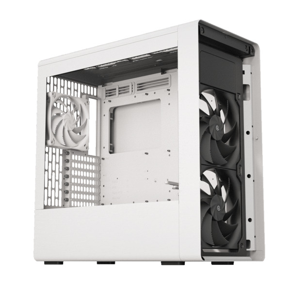 HAVN BF 360 Flow Mid-Tower Case with window, White