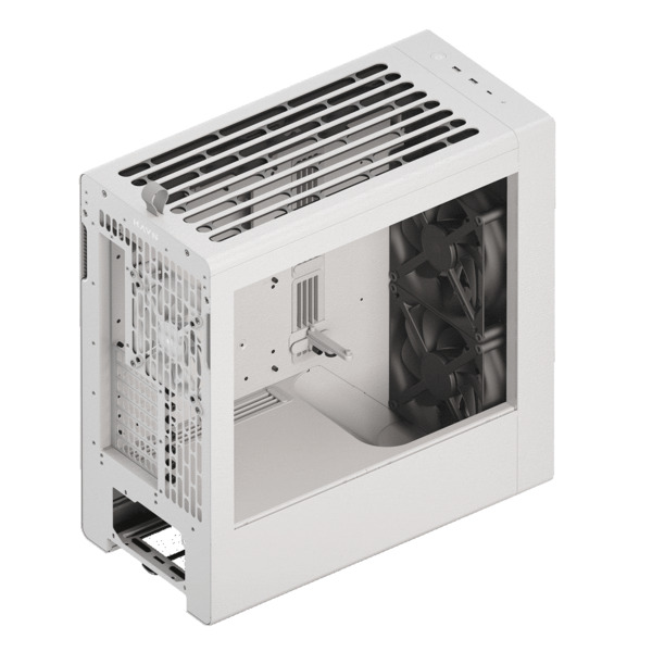 HAVN BF 360 Flow Mid-Tower Case with window, White