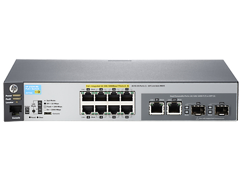 HPE 2530-8G-PoE+ Switch