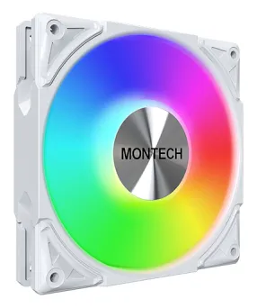 Montech Metal Pro 12 ARGB 120mm - case fan, White