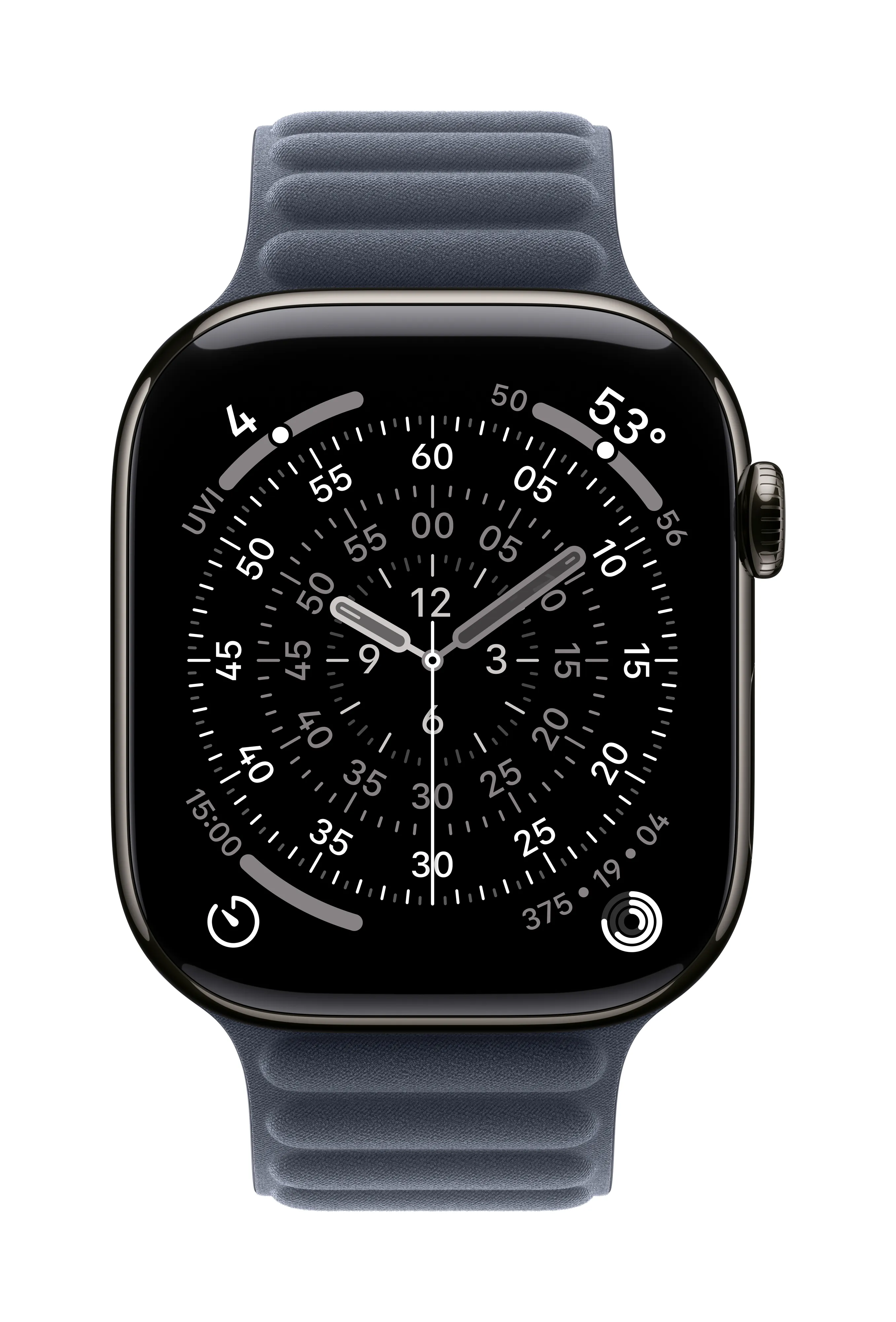 Apple Watch 46 mm magnetl&auml;nk, marinbl&aring;, M/L
