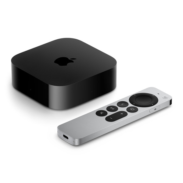 Apple TV 4K (4th Generation, 2026)  128 GB Wi-Fi + Ethernet - Black
