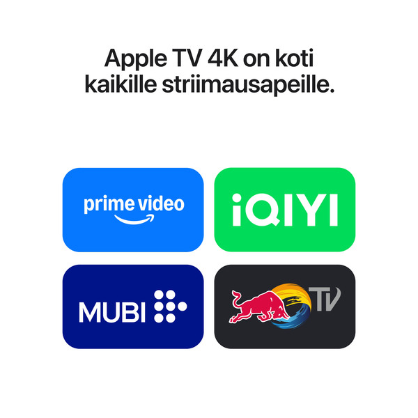 Apple TV 4K (4th Generation, 2026)  128 GB Wi-Fi + Ethernet - Black