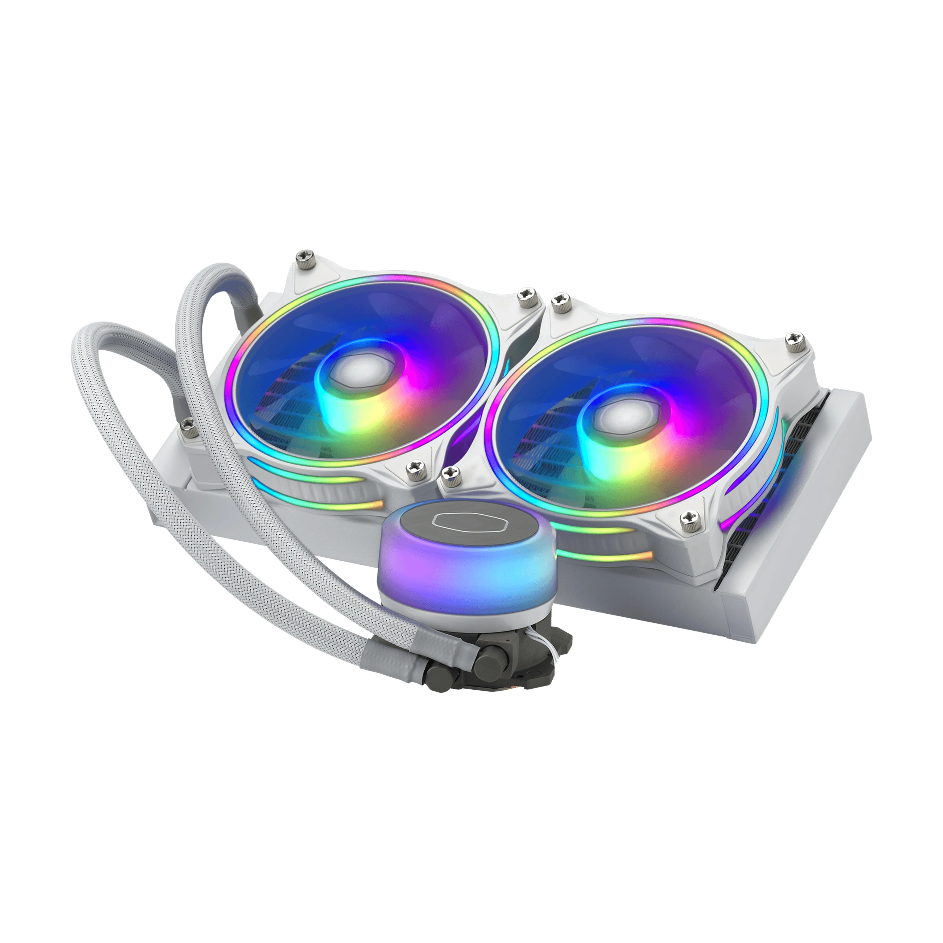 Cooler Master MasterLiquid ML240 Illusion White Edition AIO-nestejäähdytysratkaisu prosessorille