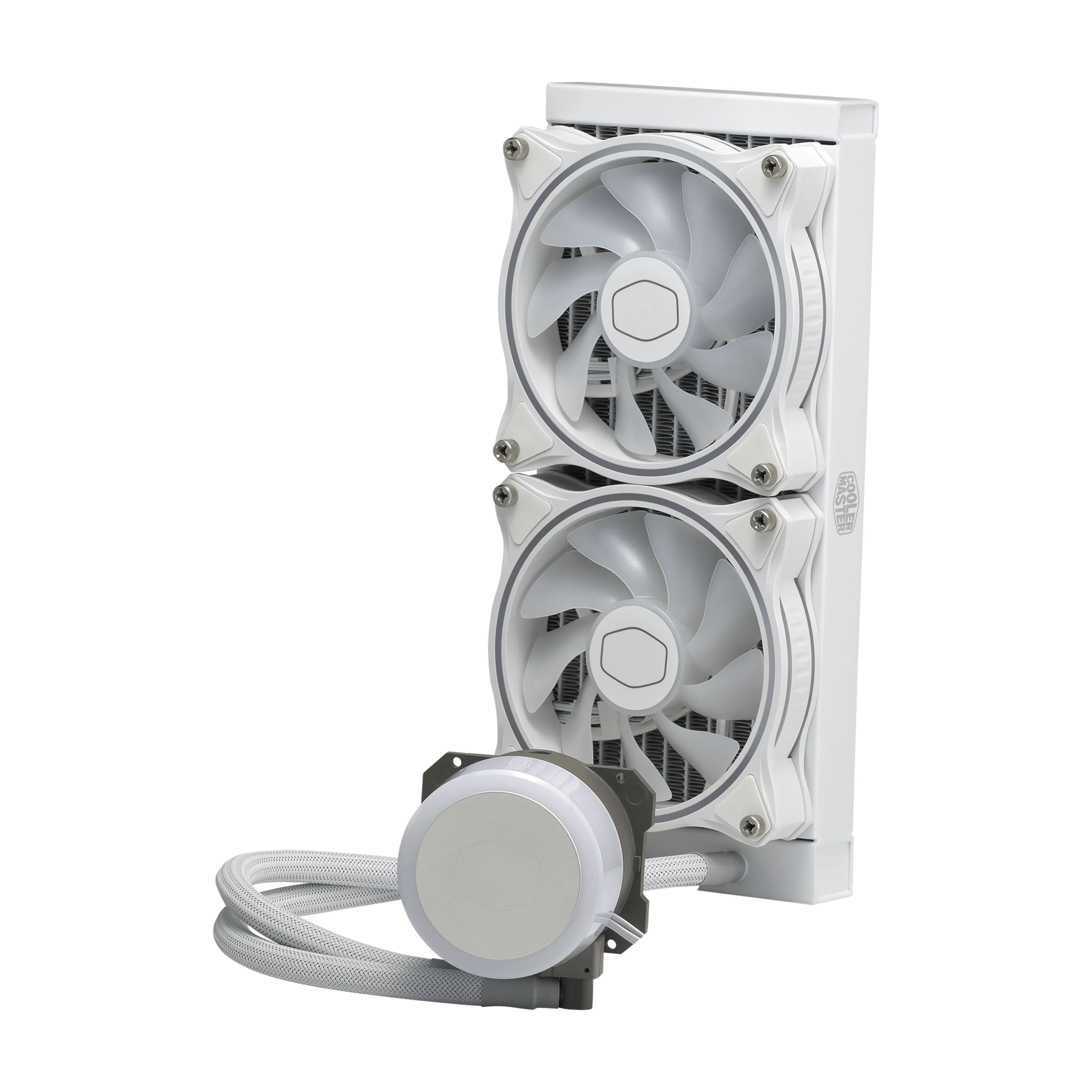 Cooler Master MasterLiquid ML240 Illusion White Edition AIO-nestej&auml;&auml;hdytysratkaisu prosessorille