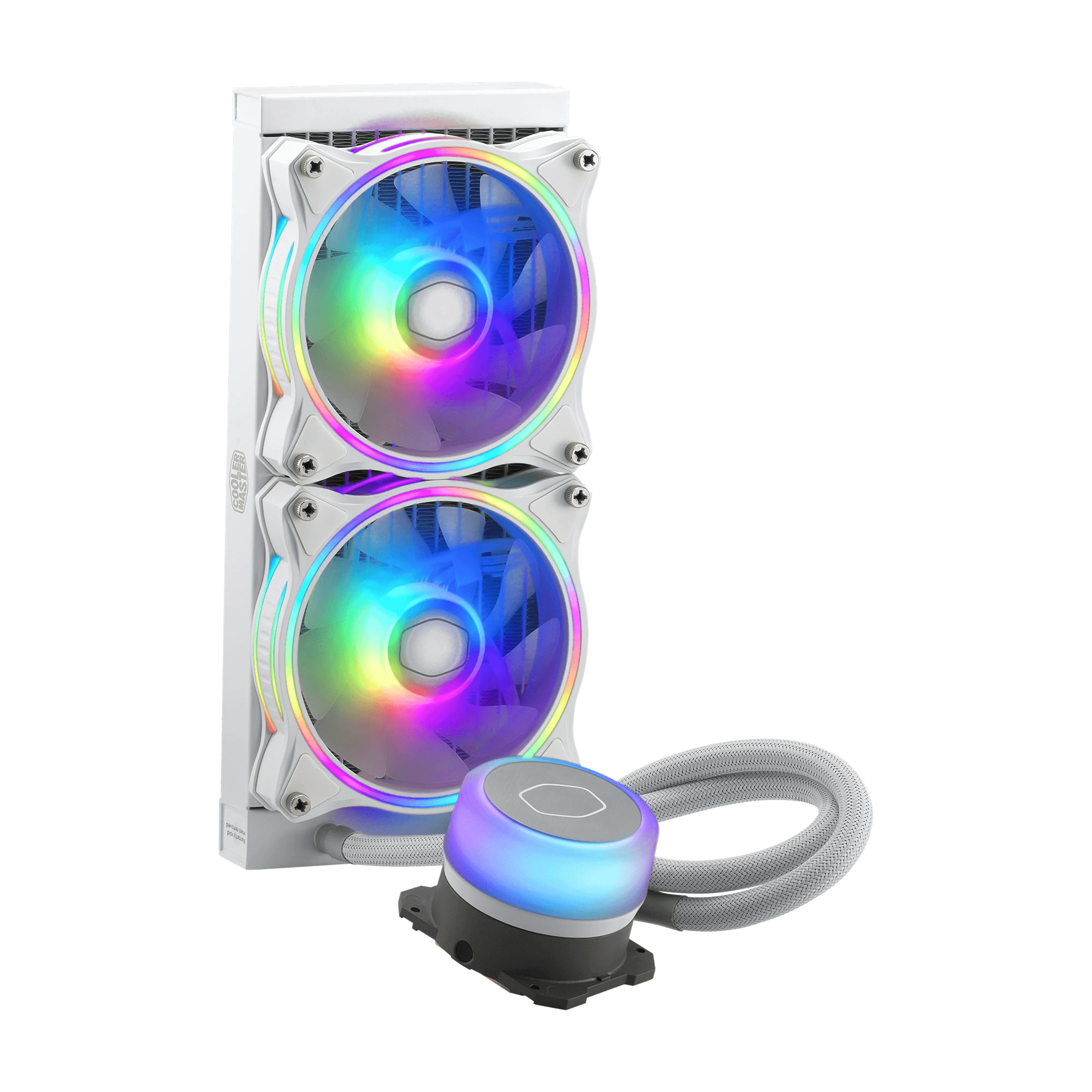 Cooler Master MasterLiquid ML240 Illusion White Edition AIO-nestejäähdytysratkaisu prosessorille