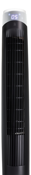 Deltaco Smart Home Tower fan, 6 speeds, 55W, Black and White