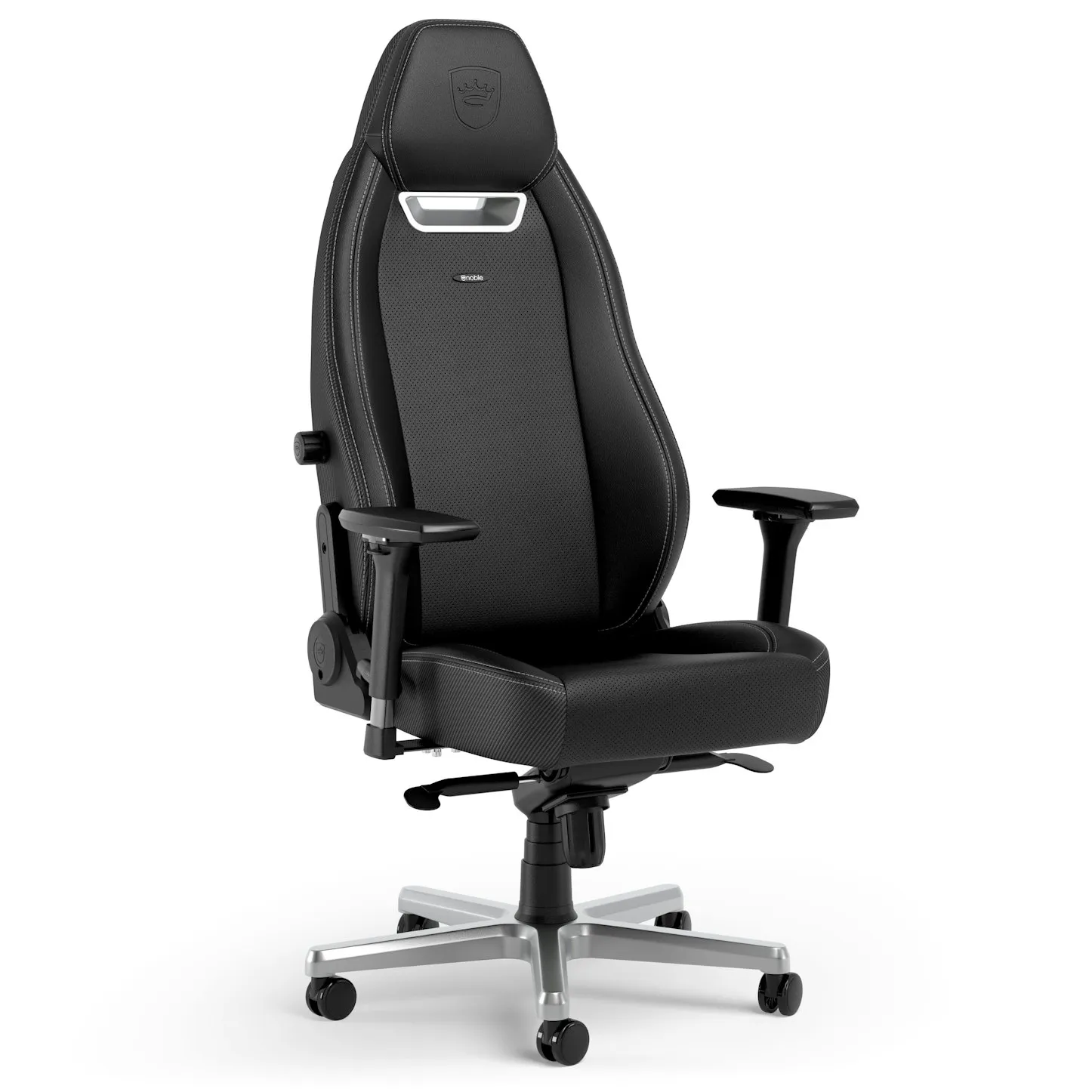Noblechairs Legend, PU Leather - gaming chair, Silver Edition