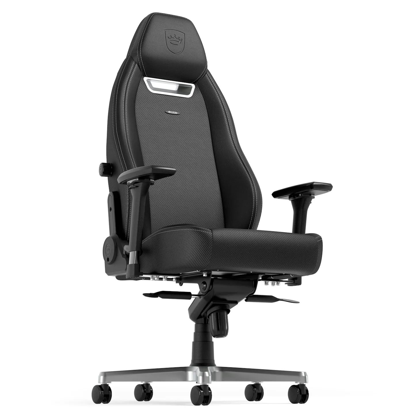 Noblechairs Legend, PU Leather -pelituoli, Silver Edition