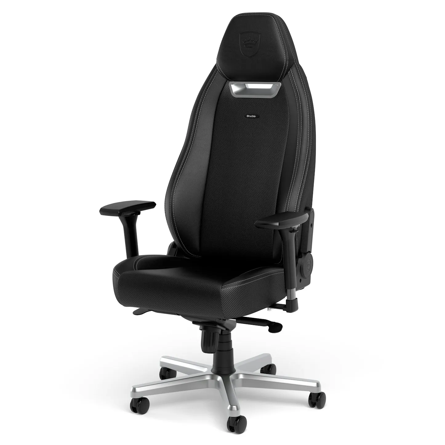Noblechairs Legend, PU Leather -pelituoli, Silver Edition