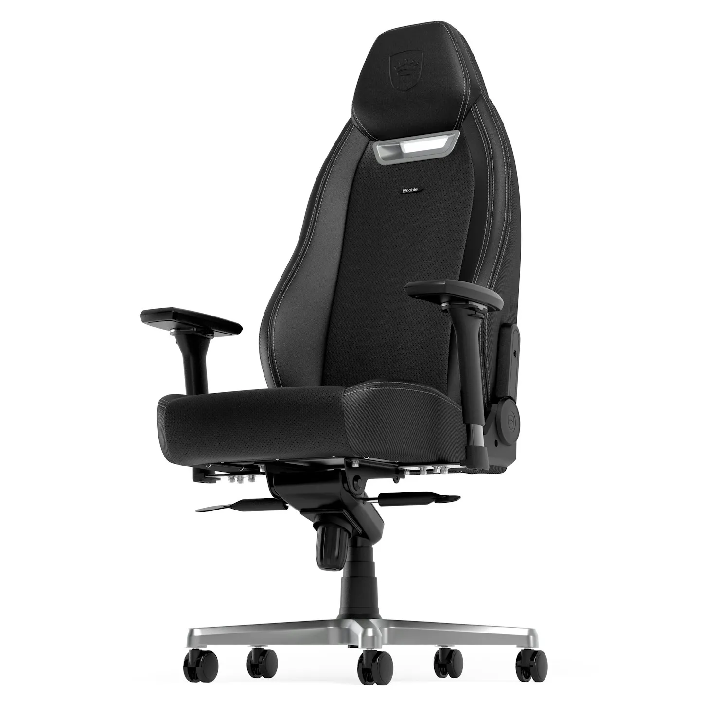 Noblechairs Legend, PU Leather -pelituoli, Silver Edition