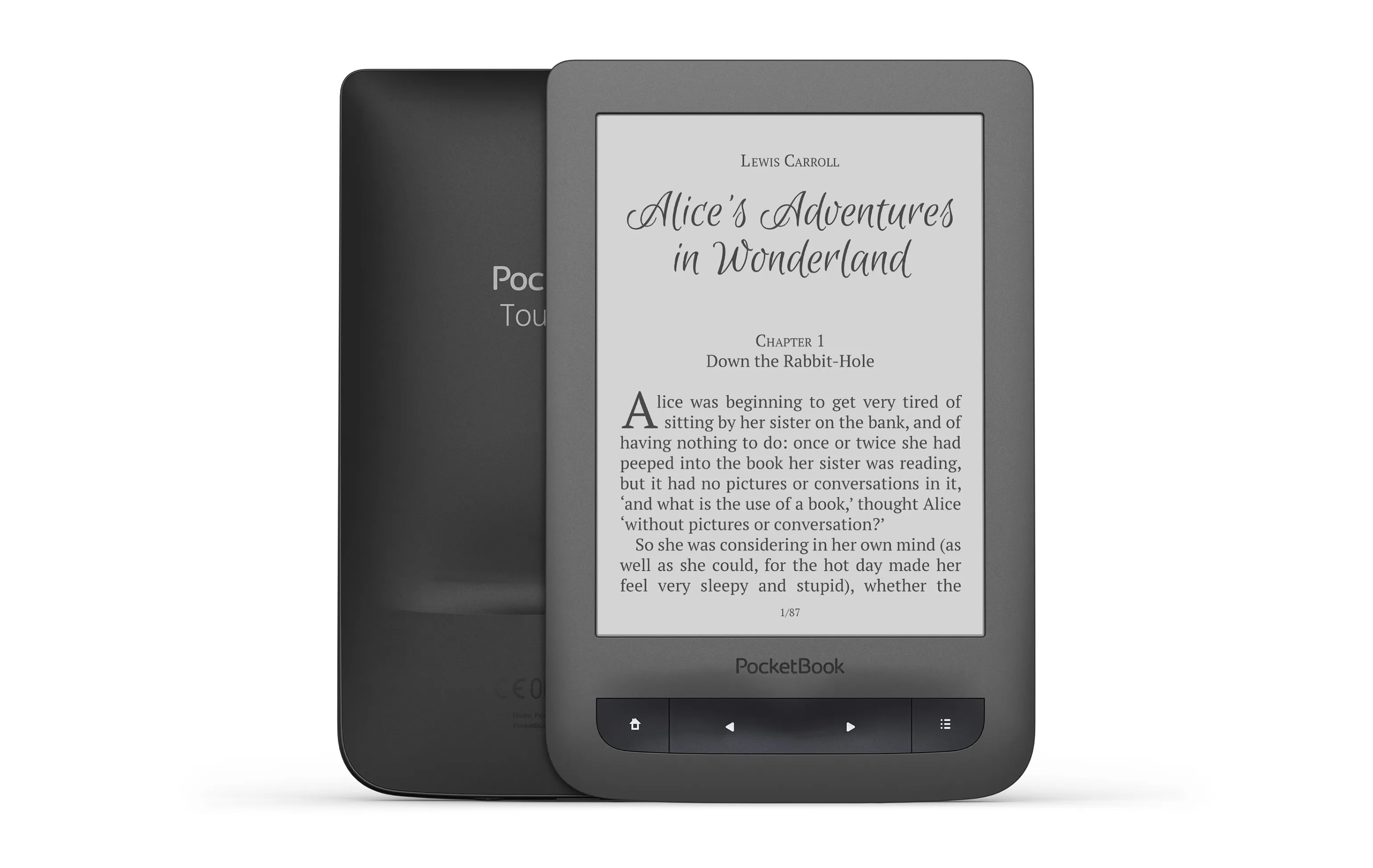 PocketBook Touch Lux 3 - E-Book, Dark Grey