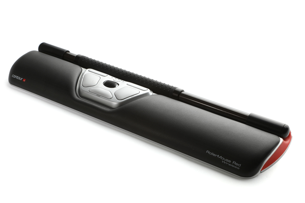 RollerMouse Red - tr&aring;dl&ouml;s rullmus, r&ouml;d