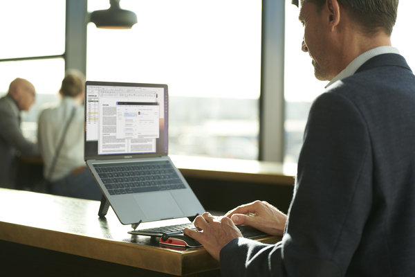 RollerMouse Red - tr&aring;dl&ouml;s rullmus, r&ouml;d