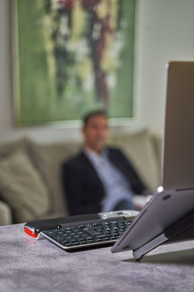 RollerMouse Red - tr&aring;dl&ouml;s rullmus, r&ouml;d