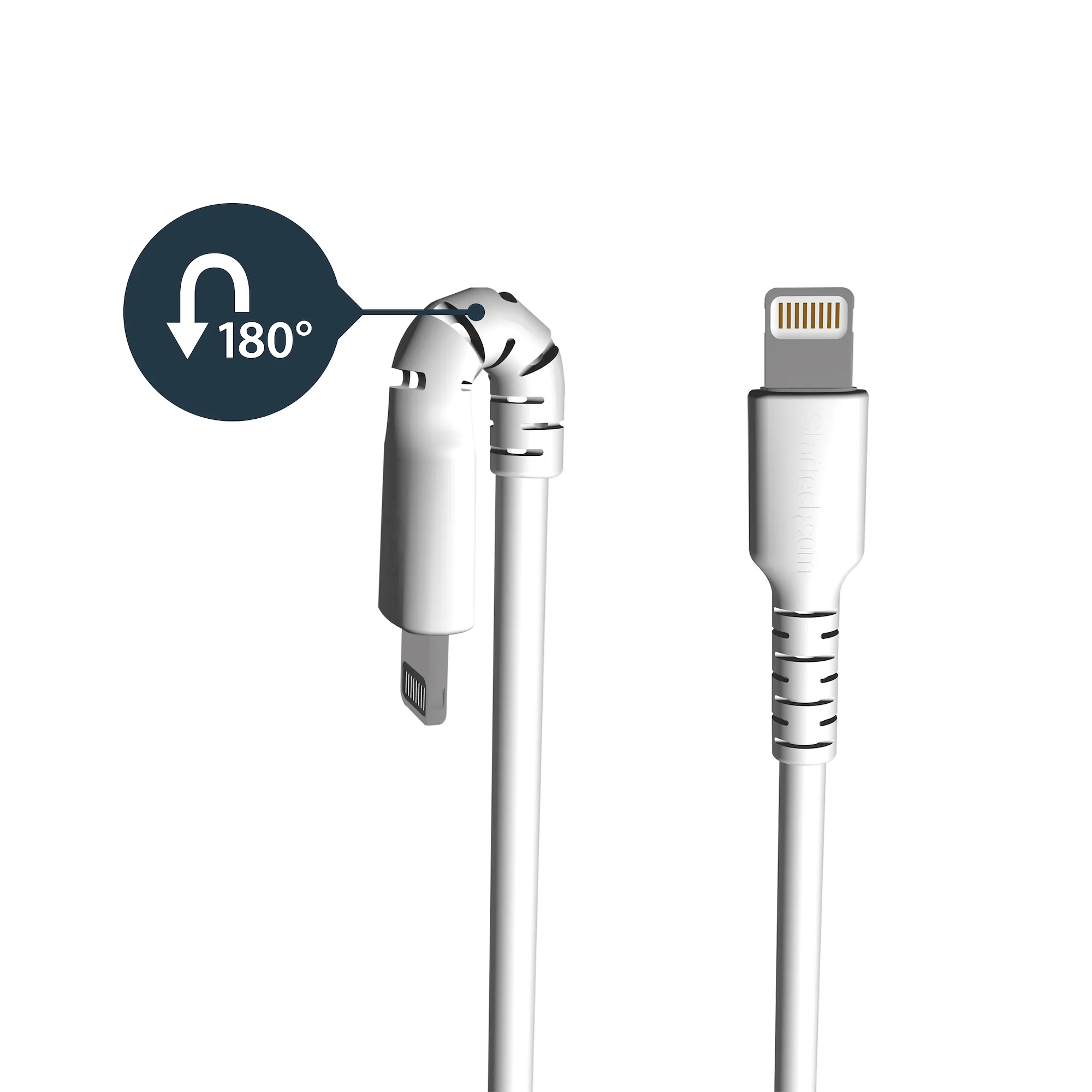 Startech Heavy Duty USB-A - Lightning - cable, 1 m, White