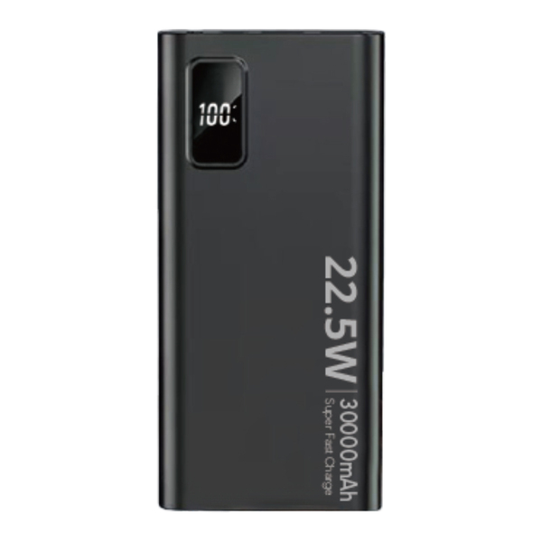 SiGN Super Powerbank 30000mAh, 22.5W - Svart