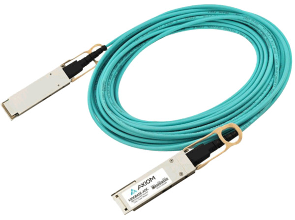 Ubiquity OM3 SFP28-SFP28 20m Fiber Optic Cable, Aqua