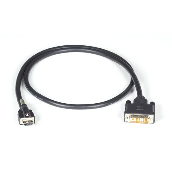 BLACKBOX LOCKING HDMI-TO-DVI CABLE - VIDEO CABLE, HDMI TO DVI, M/M, 1M