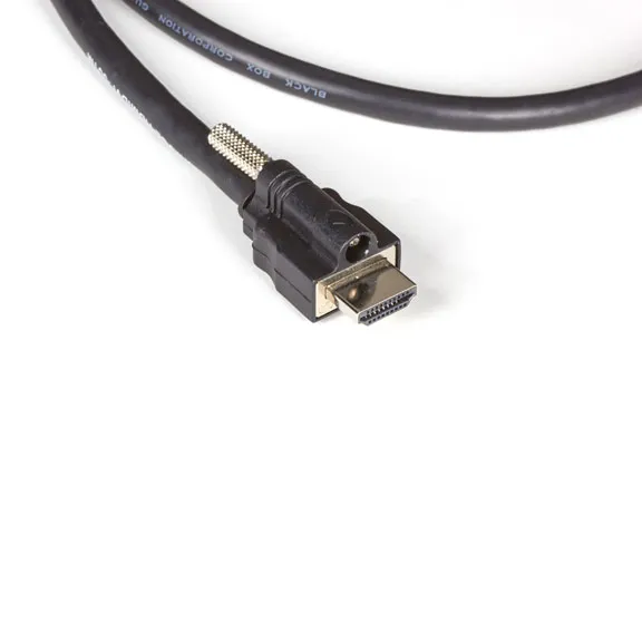 BLACKBOX LOCKING HDMI-TO-DVI CABLE - VIDEO CABLE, HDMI TO DVI, M/M, 1M