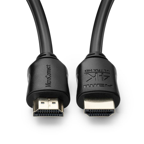 MicroConnect HDMI &ndash; HDMI 2.0 - cable, 1.5m, Black