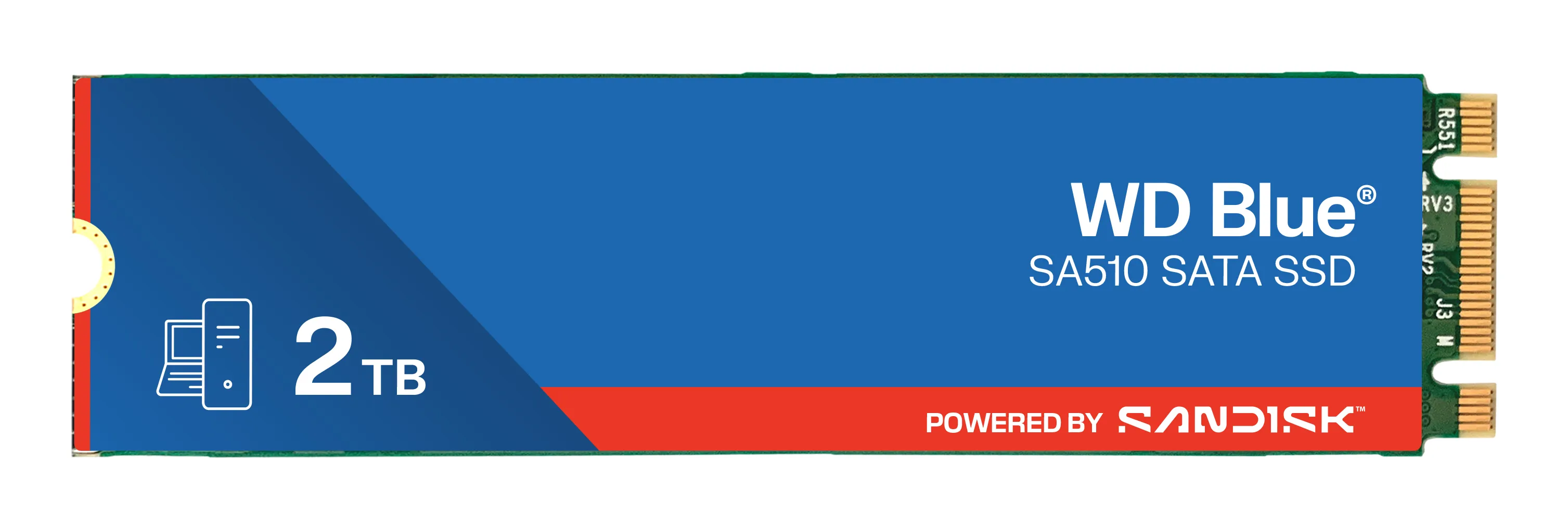 WD Blue SA510 2TB M.2 SATA SSD