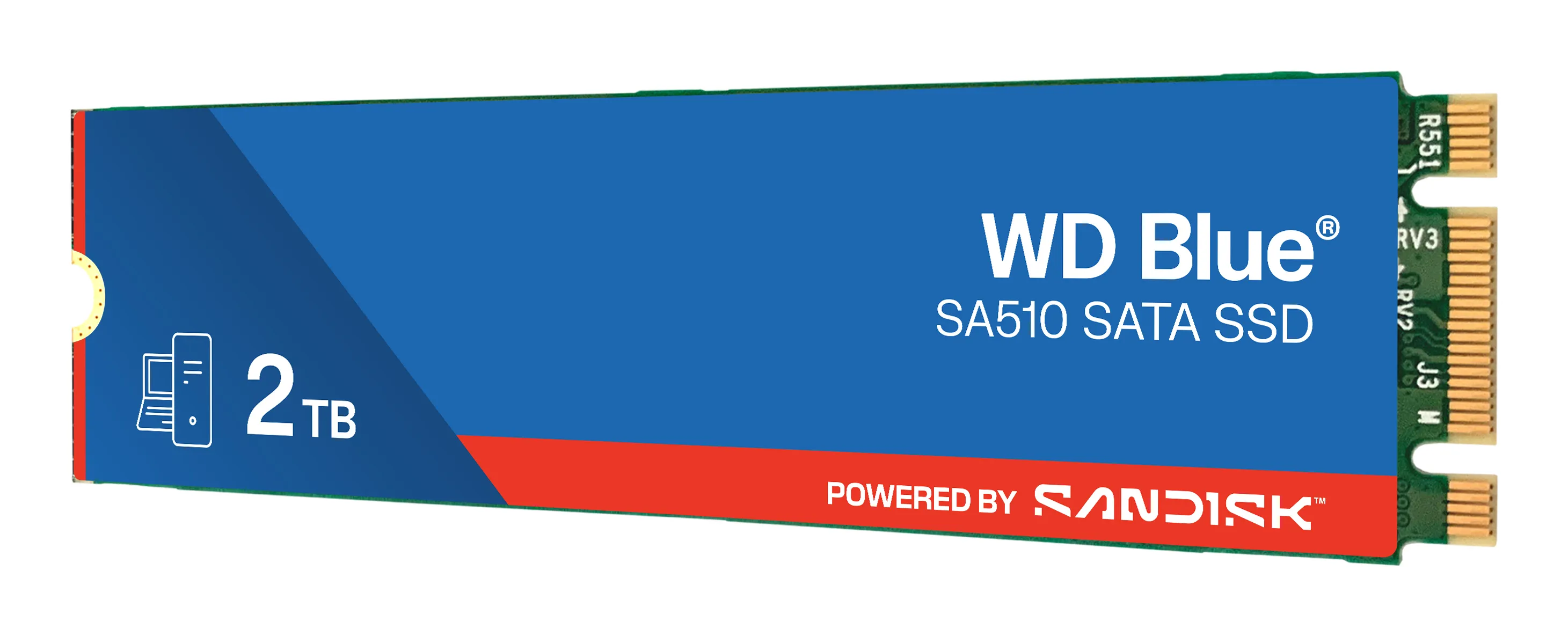 WD Blue SA510 2TB M.2 SATA SSD