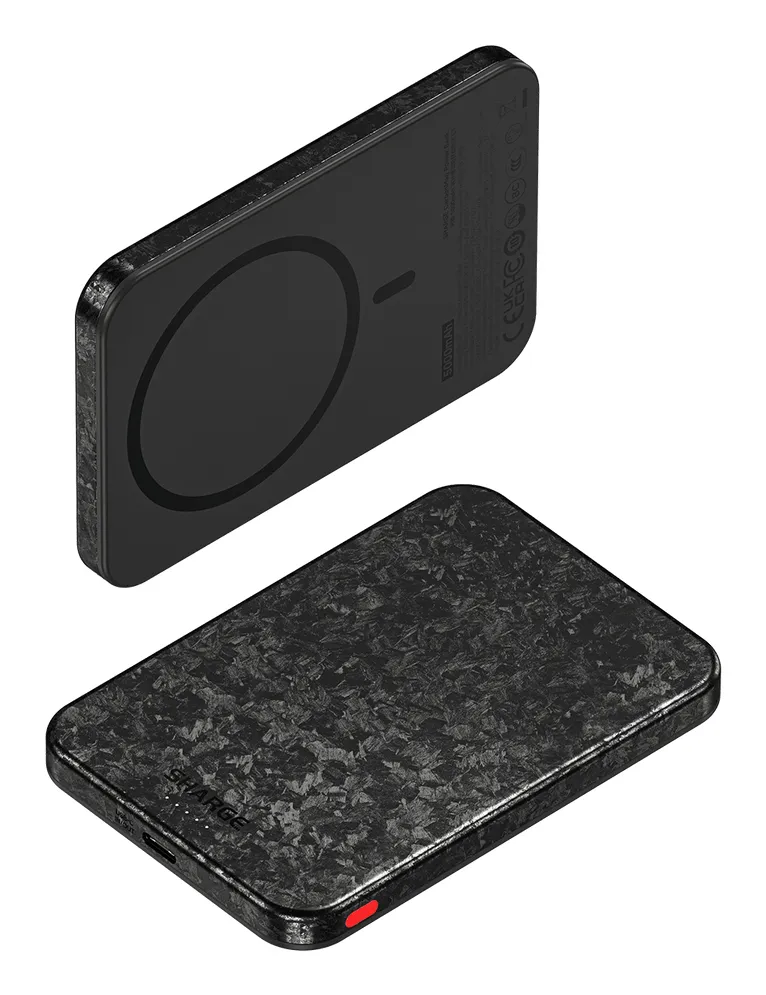 SHARGE CarbonMag (5K) 5000 mAh, 20W - powerbank, Carbon