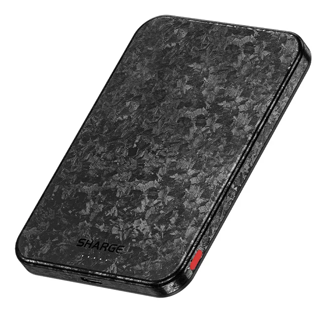 SHARGE CarbonMag (5K) 5000 mAh, 20W - powerbank, Carbon
