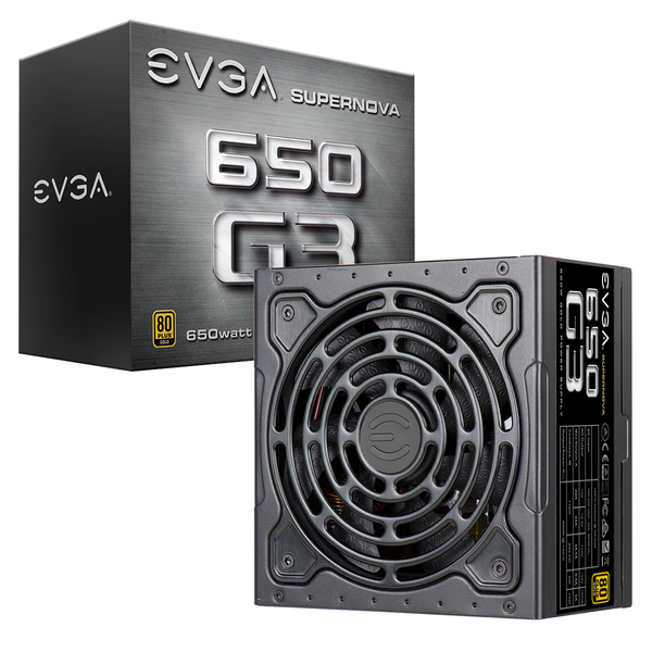 EVGA SuperNova G3 650W - Power supply, 80 Plus Gold