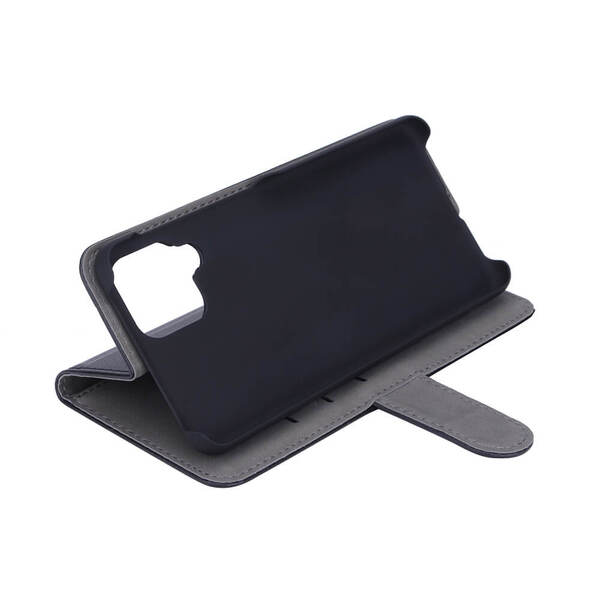 GEAR Wallet, Galaxy A22 - pl&aring;nboksfodral, Svart