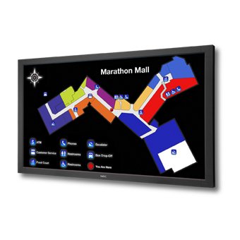MultiSync V652 TM 65" Display
