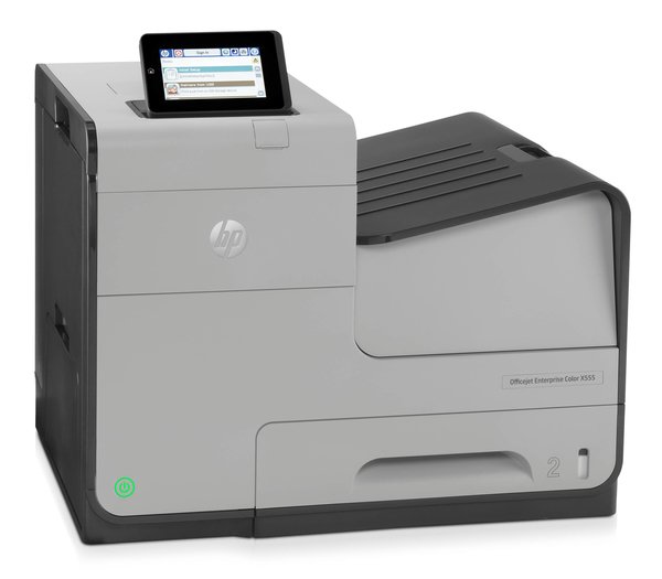 HP Officejet Enterprise Color X555dn  Duplex, A4 -v&auml;rimustesuihkutulostin