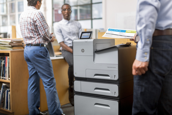 HP Officejet Enterprise Color X555dn  Duplex, A4 -v&auml;rimustesuihkutulostin