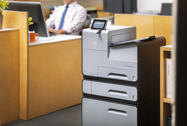 HP Officejet Enterprise Color X555dn  Duplex, A4 -v&auml;rimustesuihkutulostin