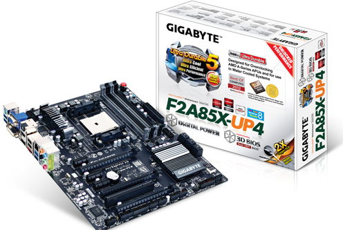 Gigabyte F2A85X-UP4, ATX motherboard