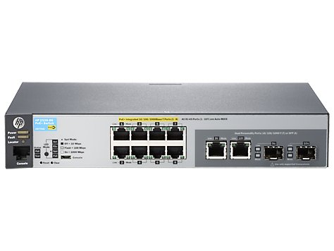 HPE 2530-8G-PoE+ Switch