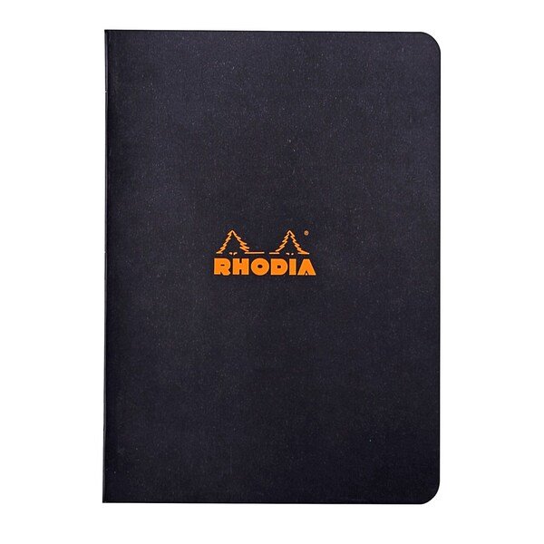 Rhodia Classic stapl black A5 ruled