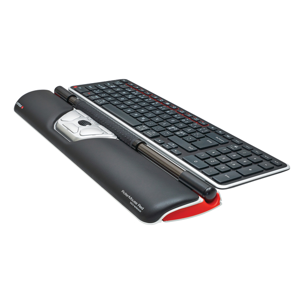 Contour RollerMouse - wireless roller mouse, red