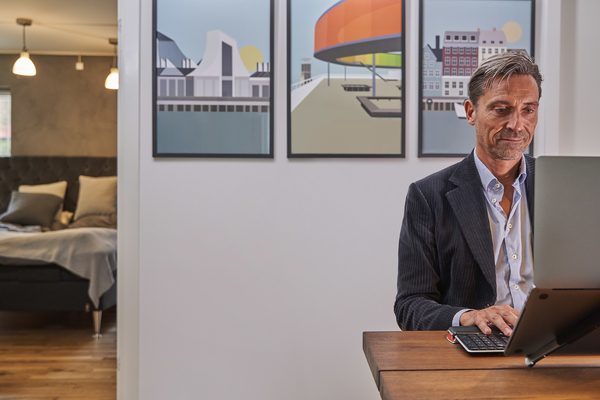 Contour RollerMouse - wireless roller mouse, red