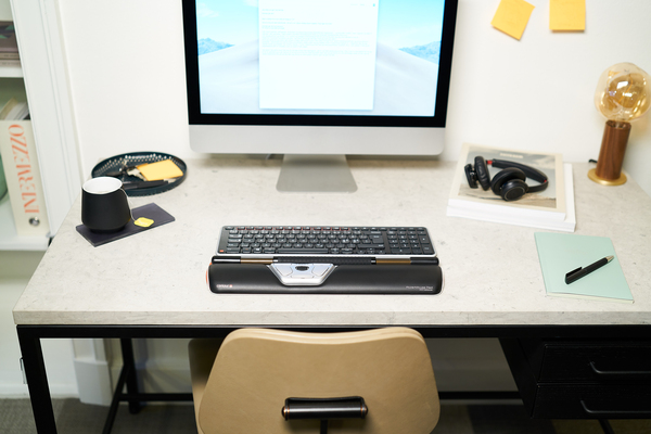 Contour RollerMouse - wireless roller mouse, red