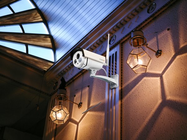 Technaxx TX-30 Premium &Ouml;vervakningskamera med sk&auml;rm, 18,5" HD LCD, 1MP