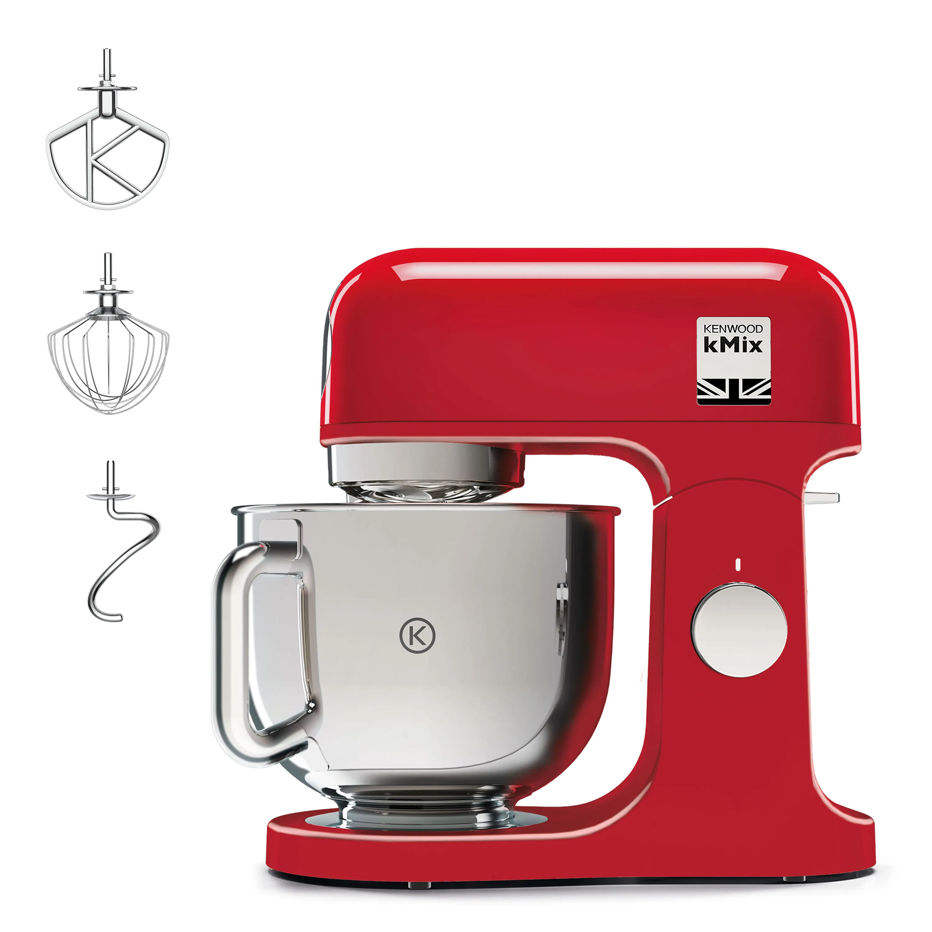 Kenwood kMix KMX750AAR Yleiskone 1000 Wattia 5 Litraa Punainen