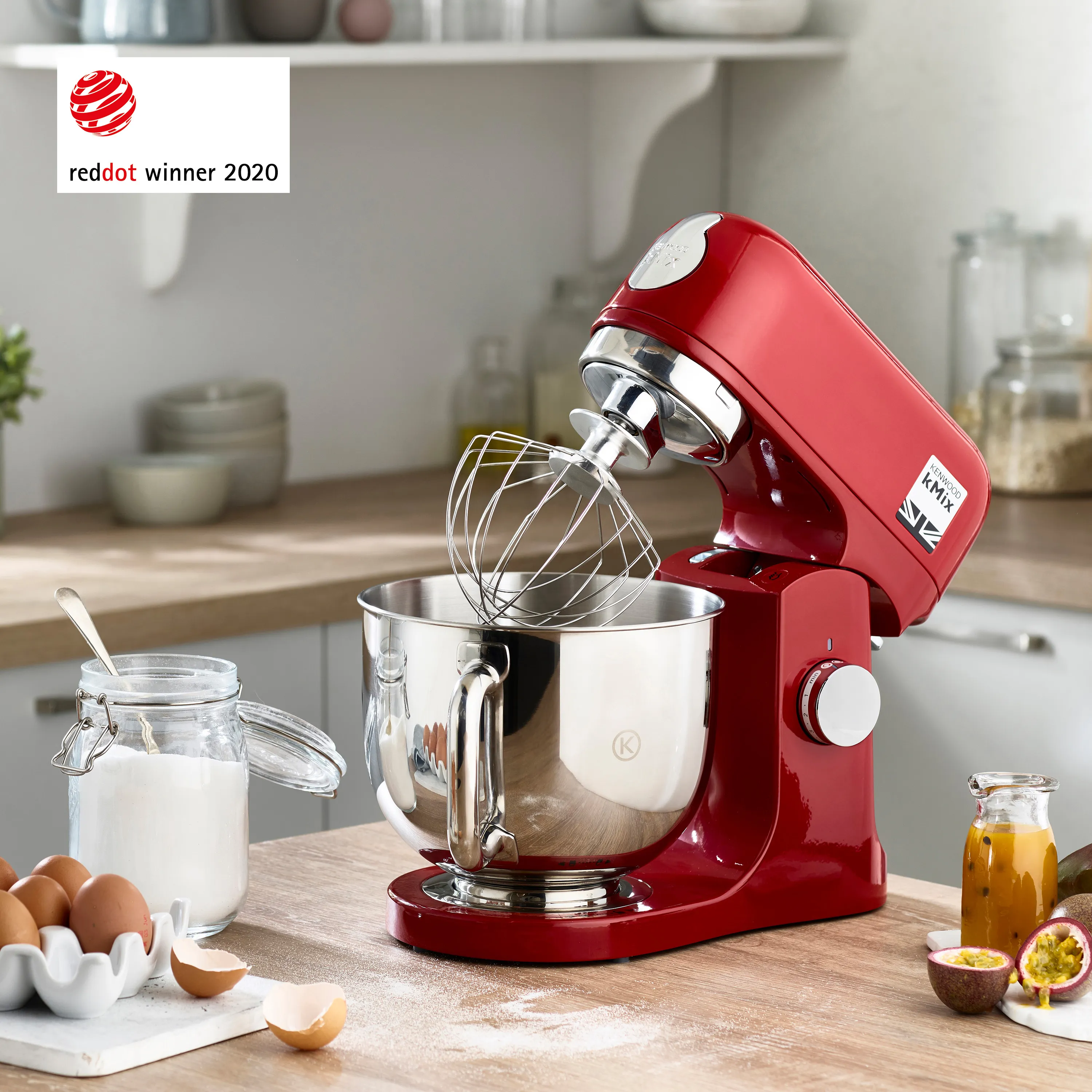 Kenwood kMix KMX750AAR Yleiskone 1000 Wattia 5 Litraa Punainen