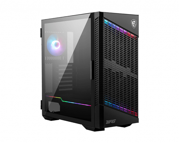 MSI MPG Velox 100P Airflow - midi chassi, Svart