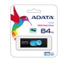 A-DATA UV220 USB 2.0 64GB memory stick, Black/Blue