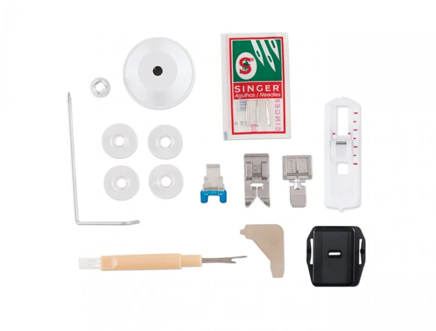 Singer Simple 3223 -ompelukone, Pinkki, Valkoinen