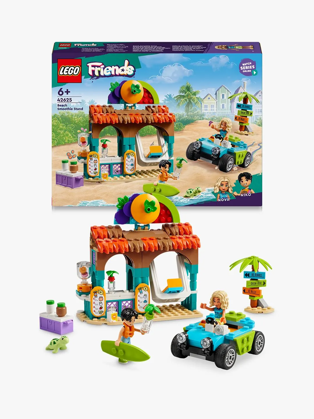 LEGO Friends Pirtel&ouml;koju rannalla 42625