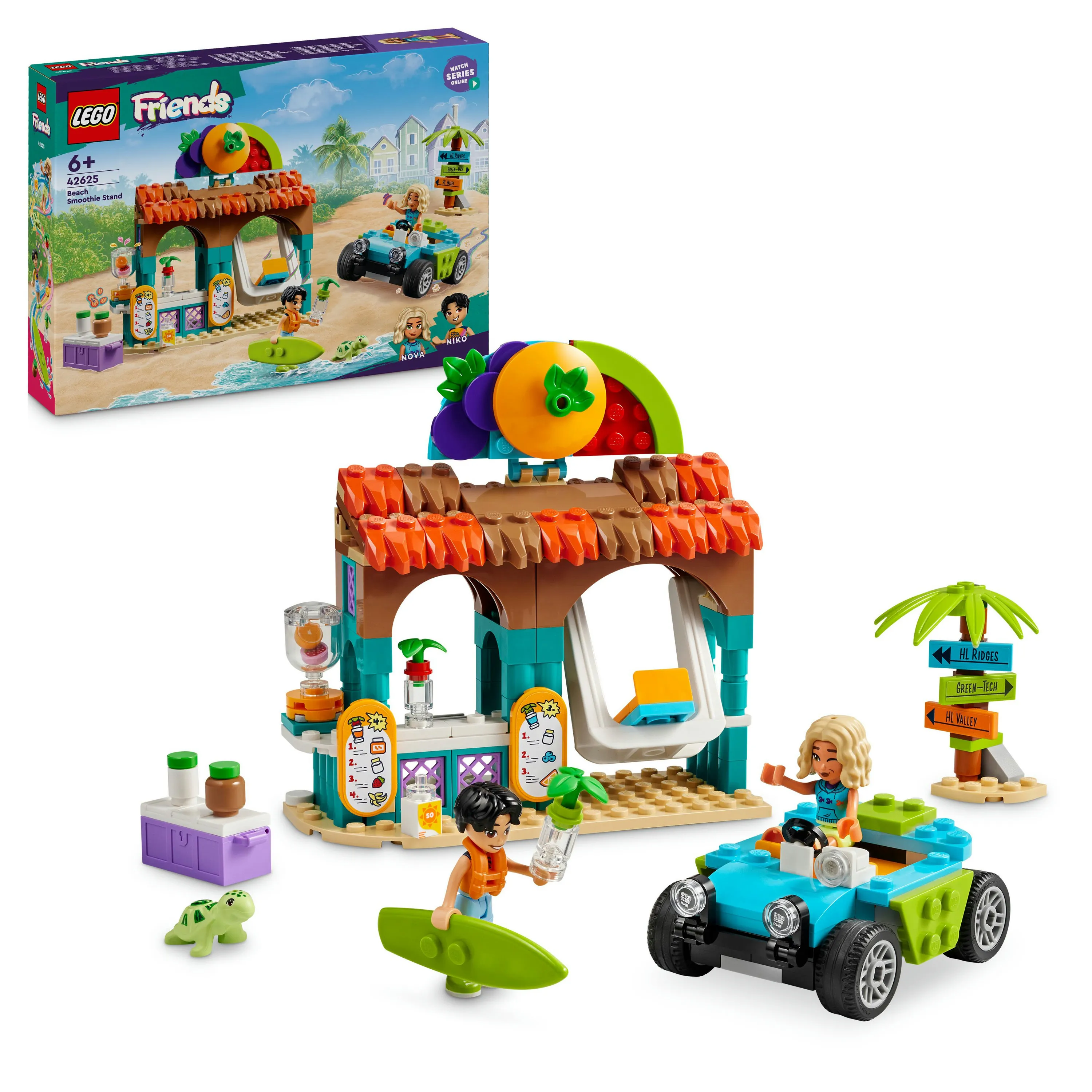 LEGO Friends Pirtel&ouml;koju rannalla 42625