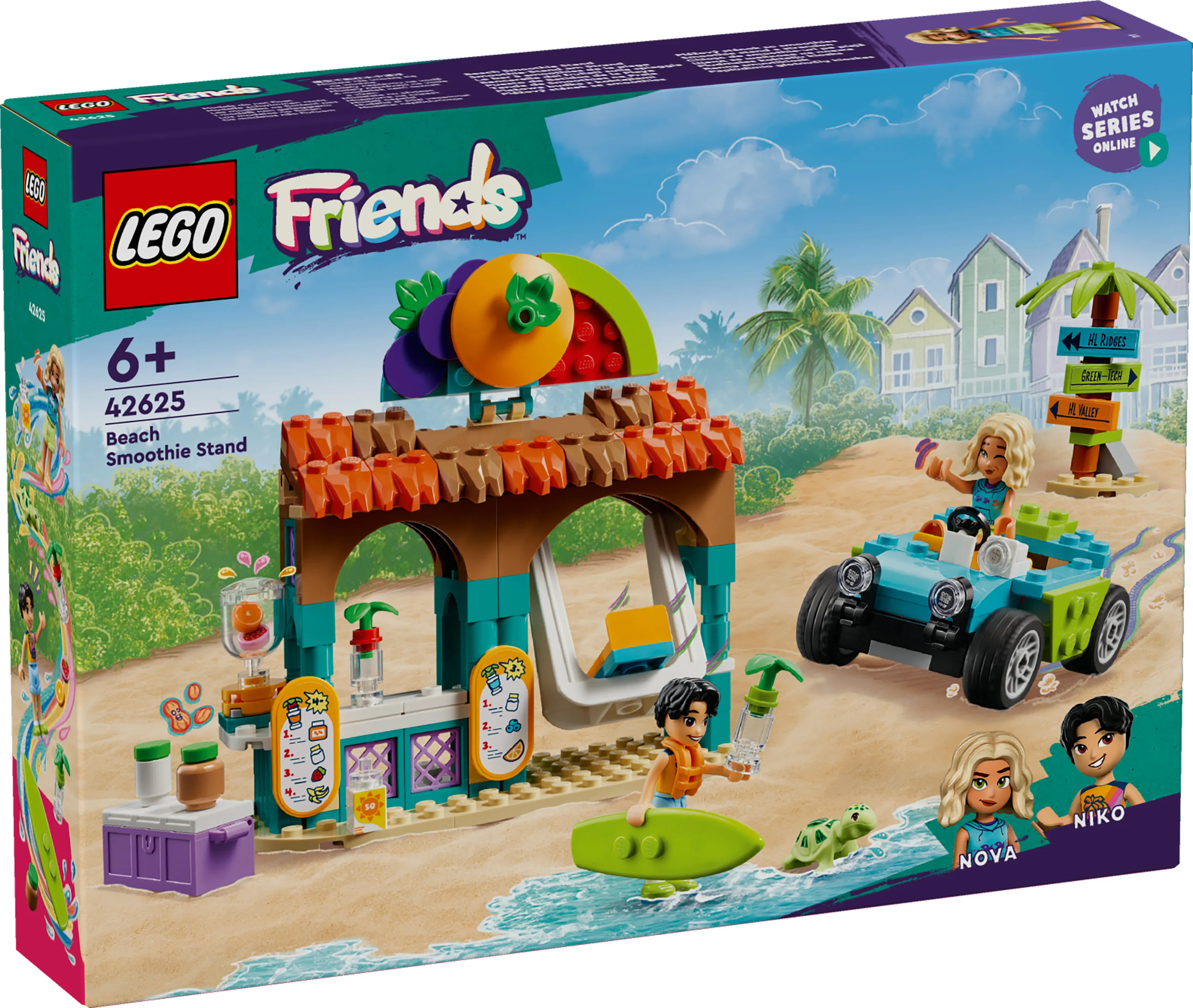 LEGO Friends Pirtel&ouml;koju rannalla 42625